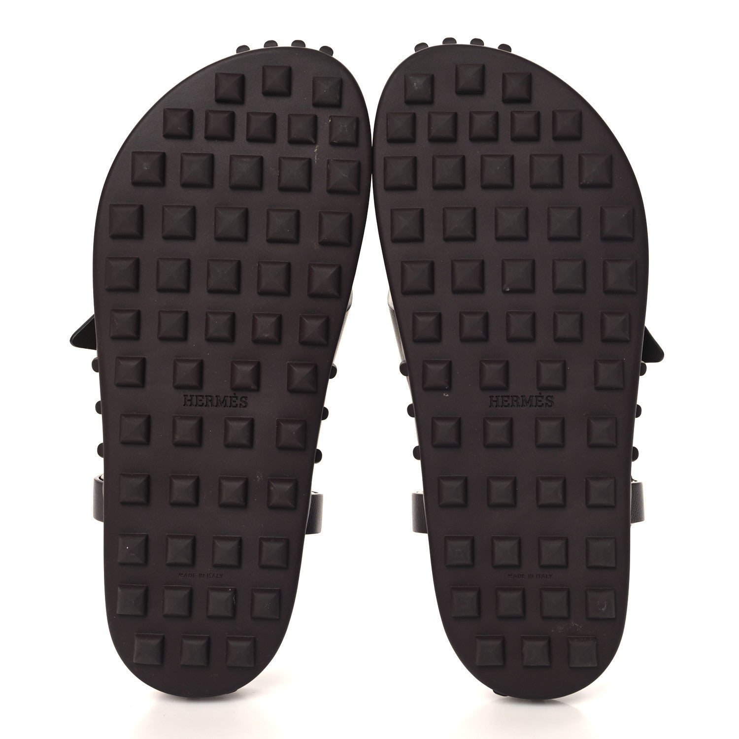 Hermes Calfskin Womens Inboard Sandals 37 6 of 12