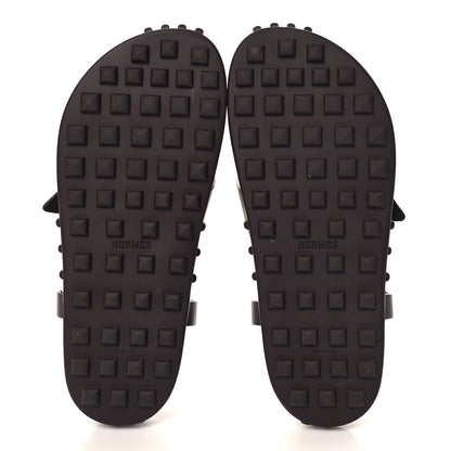 Hermes Calfskin Womens Inboard Sandals 37 6 of 12