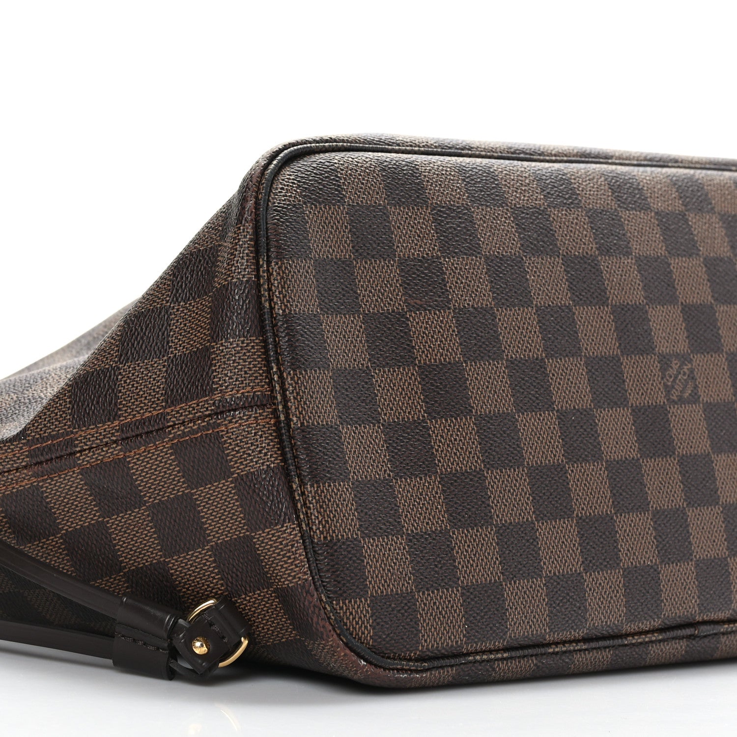 Louis Vuitton Damier Ebene Neo Neverfull MM Rose Ballerine 9 of 10