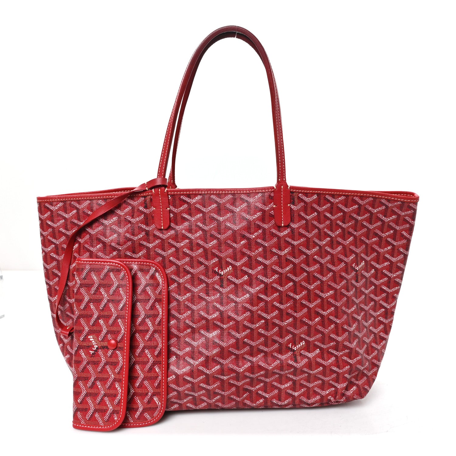 Goyard Goyardine Saint Louis PM Red 3 of 11