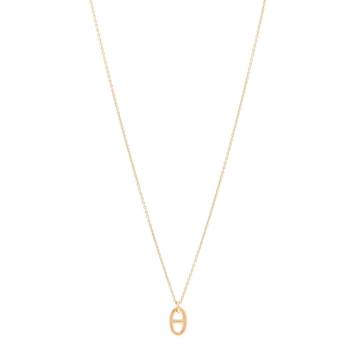 Hermes 18K Rose Gold PM Farandole Pendant Necklace 1 of 5