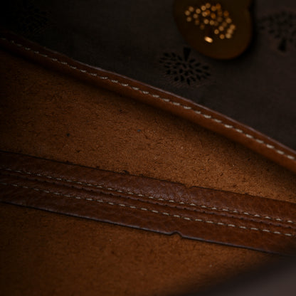 Mulberry Natural Calfskin Small Lily Flap Oak 12 of 19