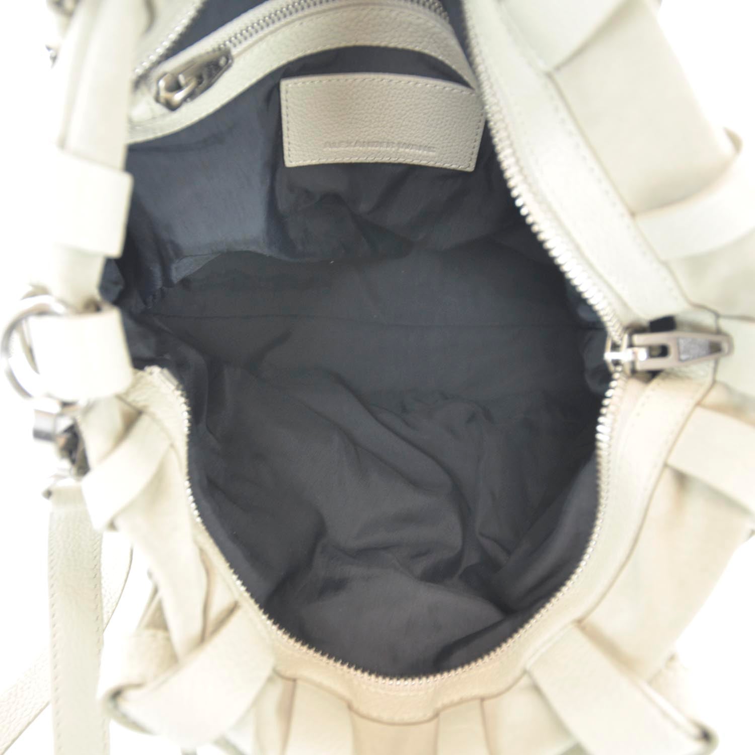 Alexander Wang Calf Suede Kirsten Multi Strap Satchel 4 of 6