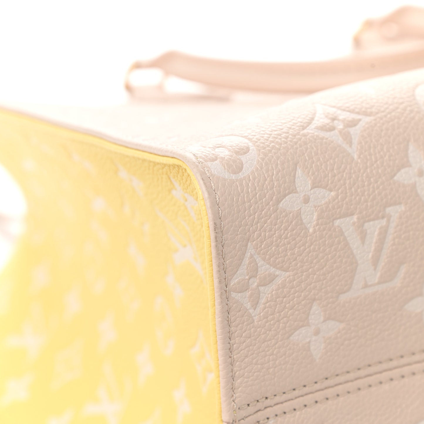 Empreinte Monogram Spring In The City Onthego MM Beige Pink Yellow
