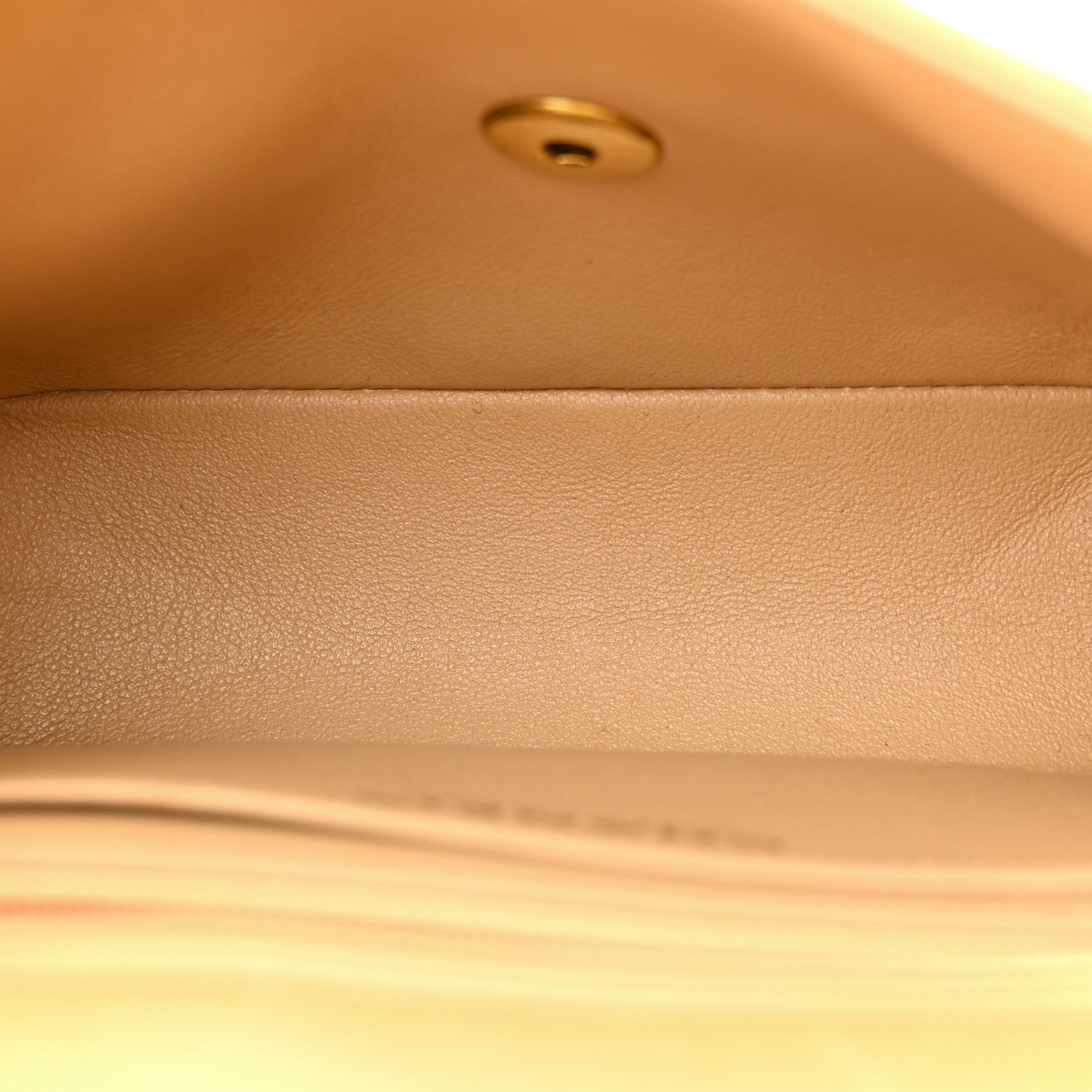 Chanel Lambskin Quilted Mini Square Flap Beige 5 of 13