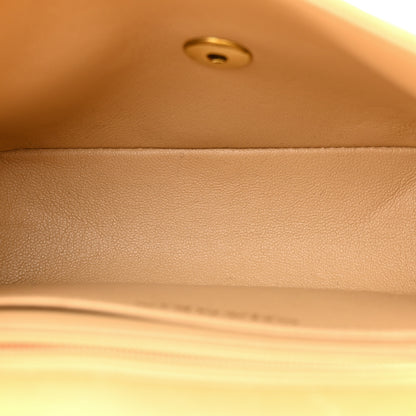 Chanel Lambskin Quilted Mini Square Flap Beige 5 of 13