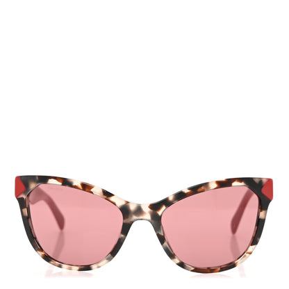 Prada Acetate Sunglasses SPR 21S Tortoise Red 2 of 8