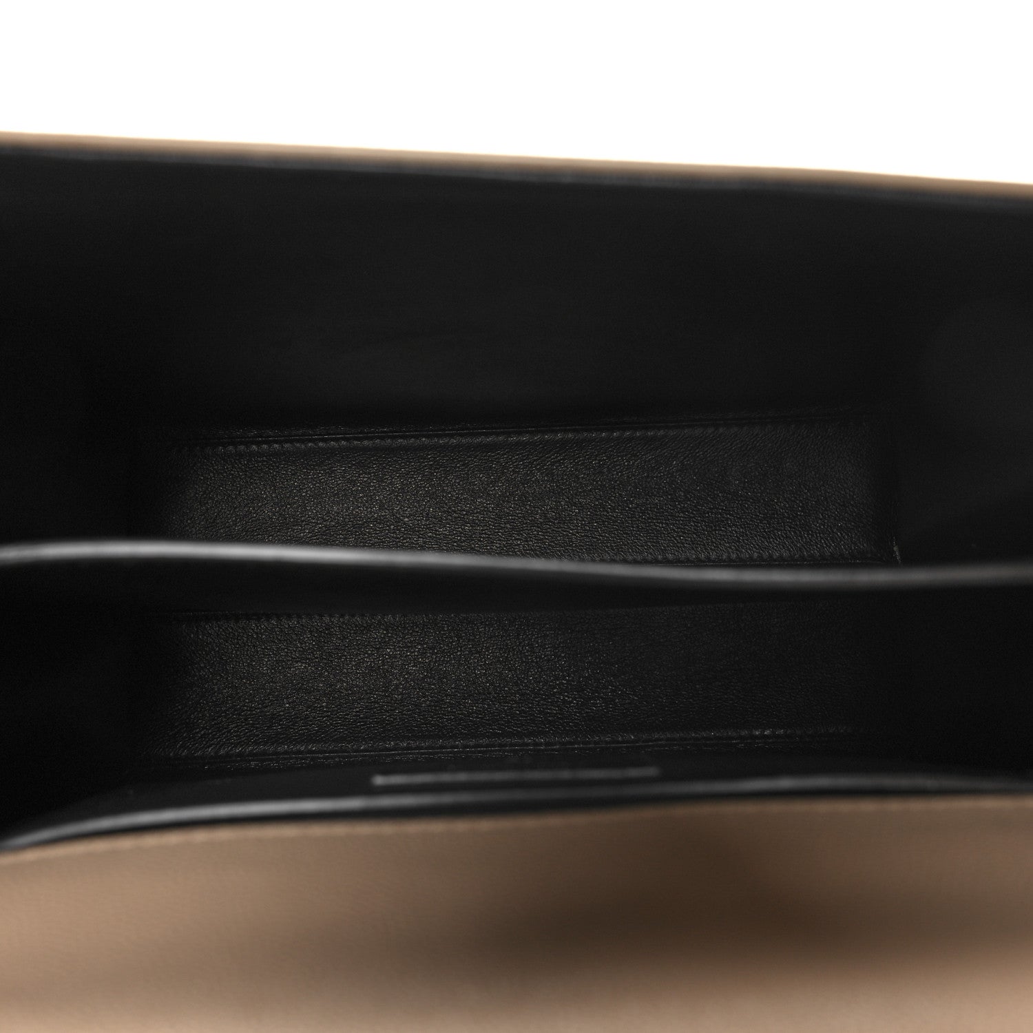 Saint Laurent Grain de Poudre Medium Classic Monogram Cassandra Top Handle Dark Beige 5 of 11