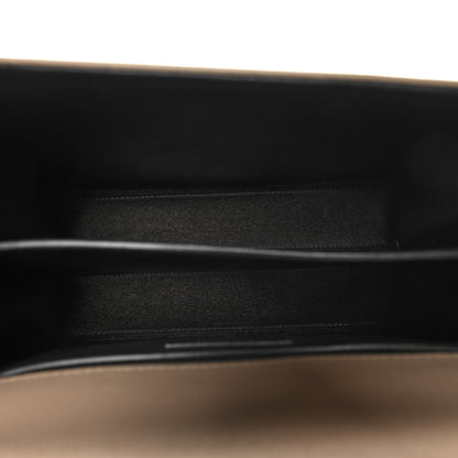 Saint Laurent Grain de Poudre Medium Classic Monogram Cassandra Top Handle Dark Beige 5 of 11