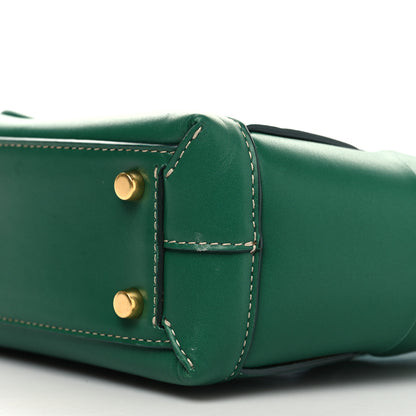 Bottega Veneta Calfskin Mini Maxi Intrecciato Arco Green 9 of 9