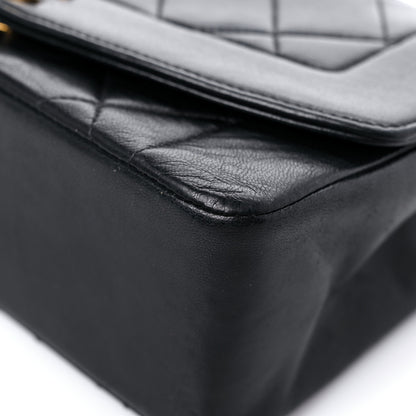 Chanel Lambskin Quilted Small Single Flap Black 9 of 15