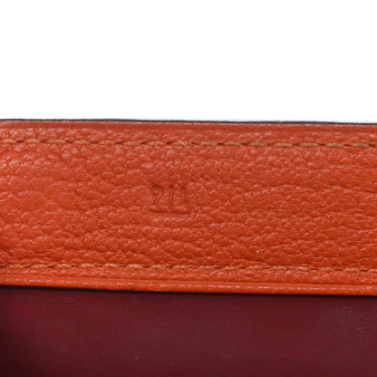 Hermes Chevre Mysore Karo GM Orange 8 of 12