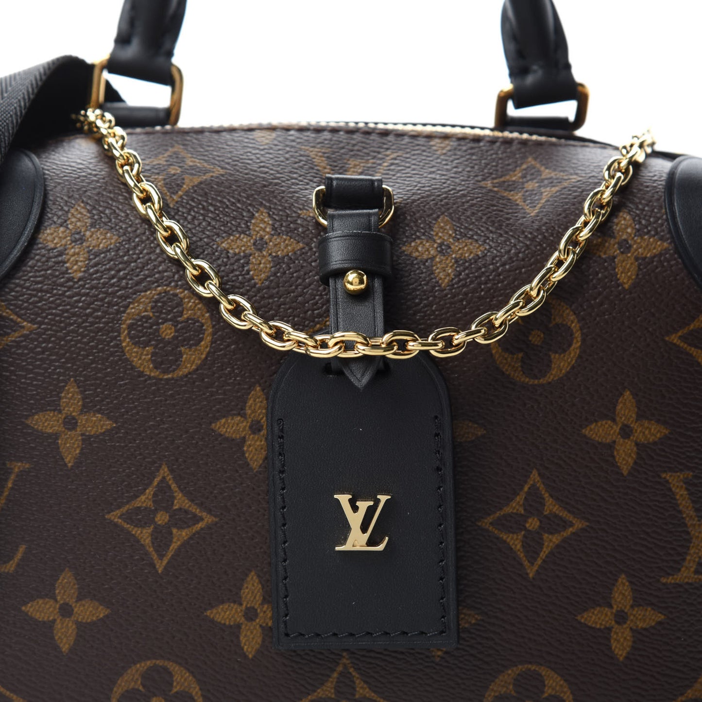 Monogram Petite Malle Souple Black