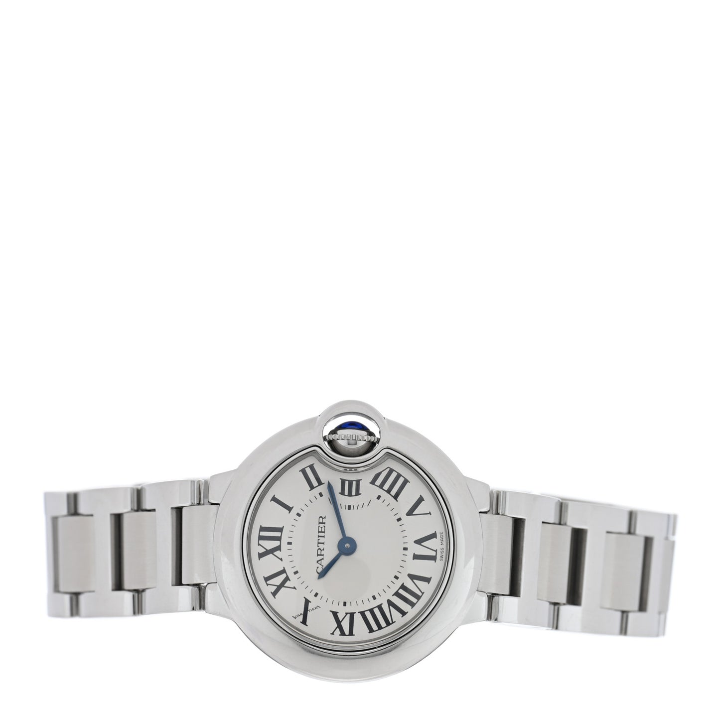 Stainless Steel 28mm Ballon Bleu De Cartier Quartz Watch