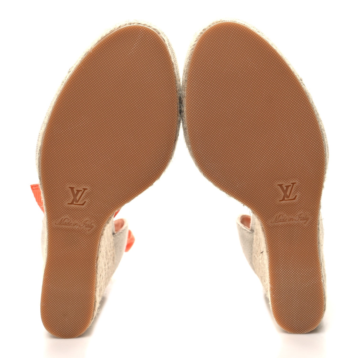 Louis Vuitton Canvas Monogram Starboard Wedge Espadrilles 40 Blue 5 of 8
