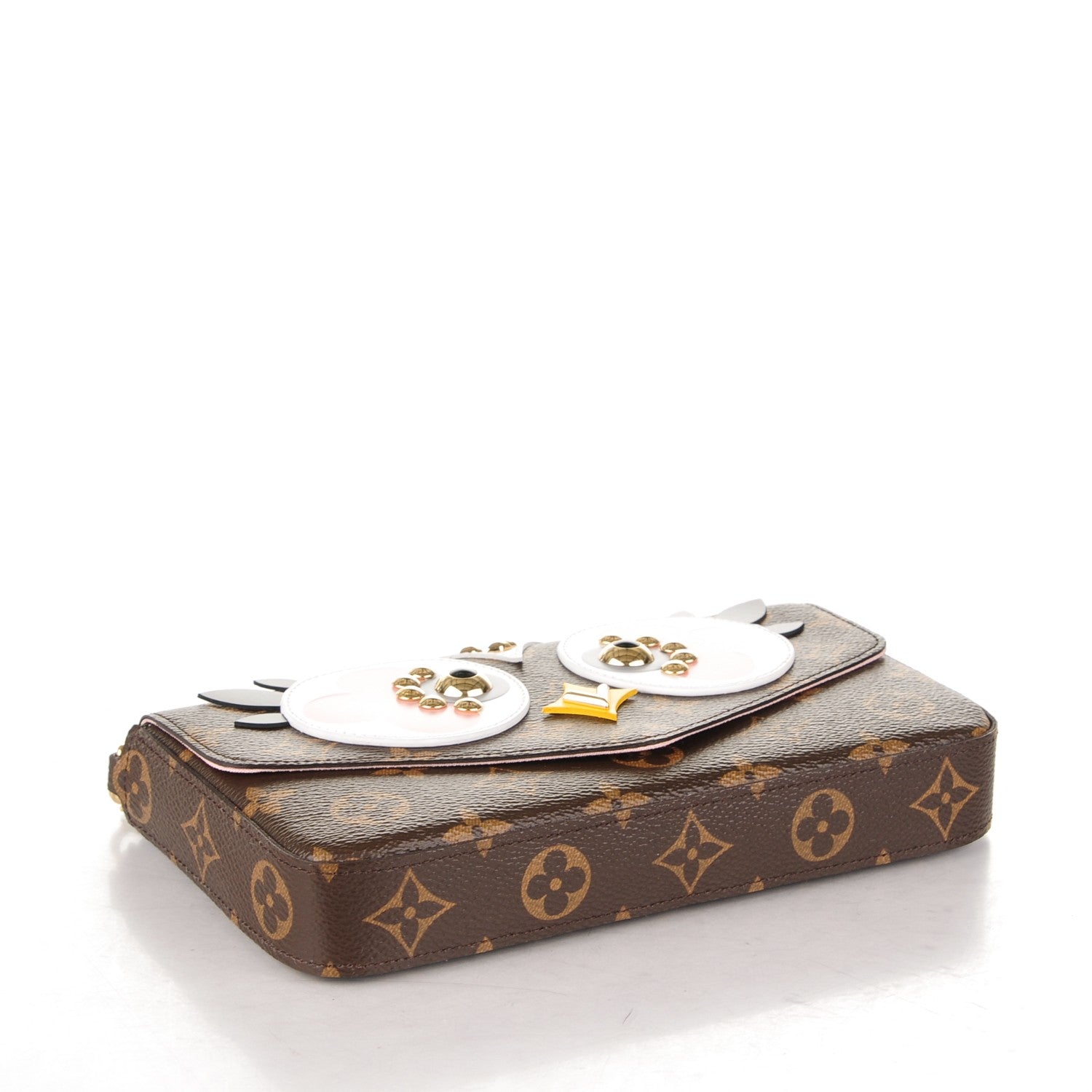 Louis Vuitton Monogram Lovely Birds Pochette Felicie Chain Wallet 4 of 8
