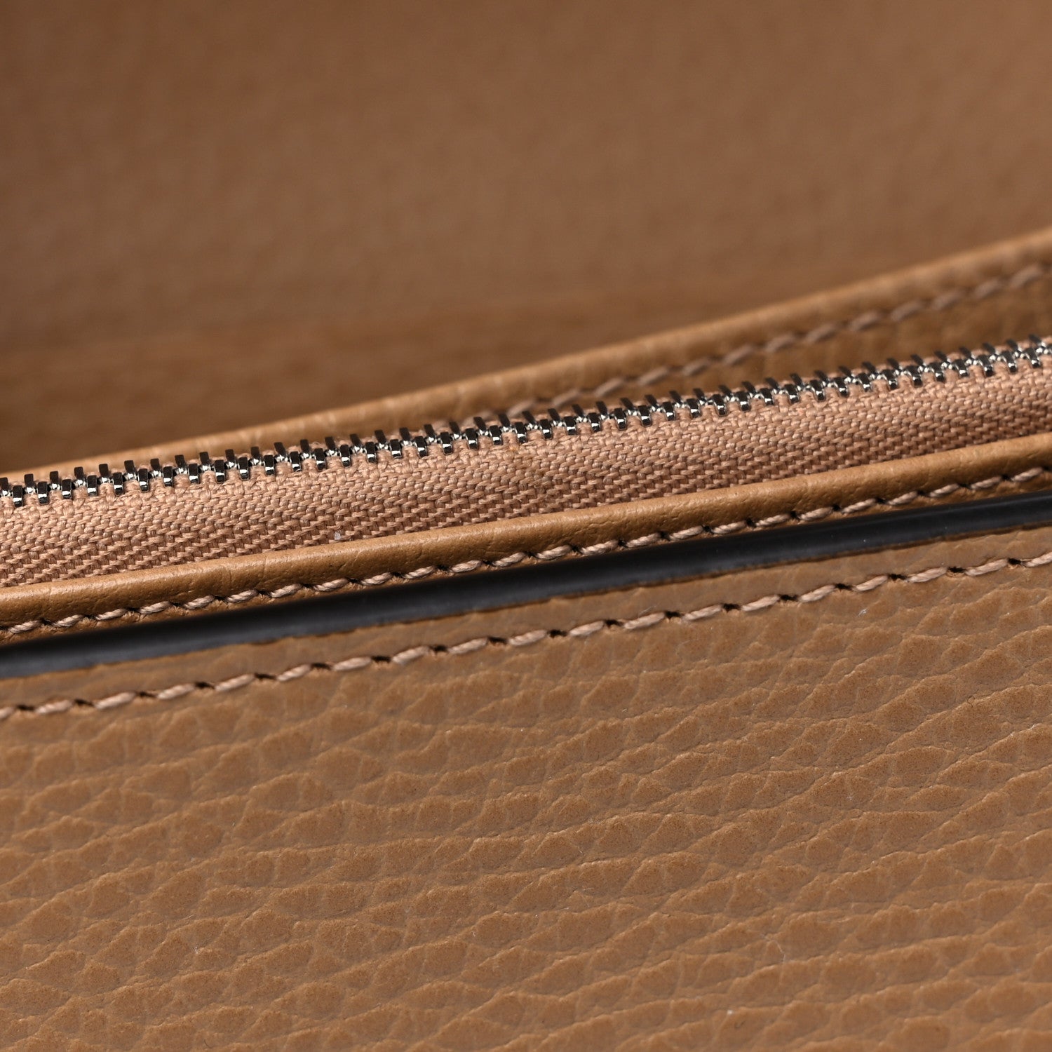 Gucci Dollar Calfskin Crystal Mini Dionysus Chain Wallet Natural Tan Black Diamond 12 of 13