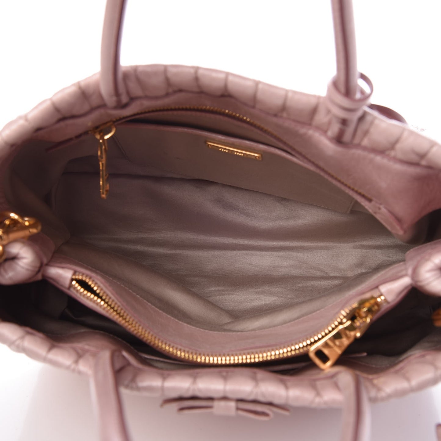 Vitello Shine Trapu Tote Mughetto