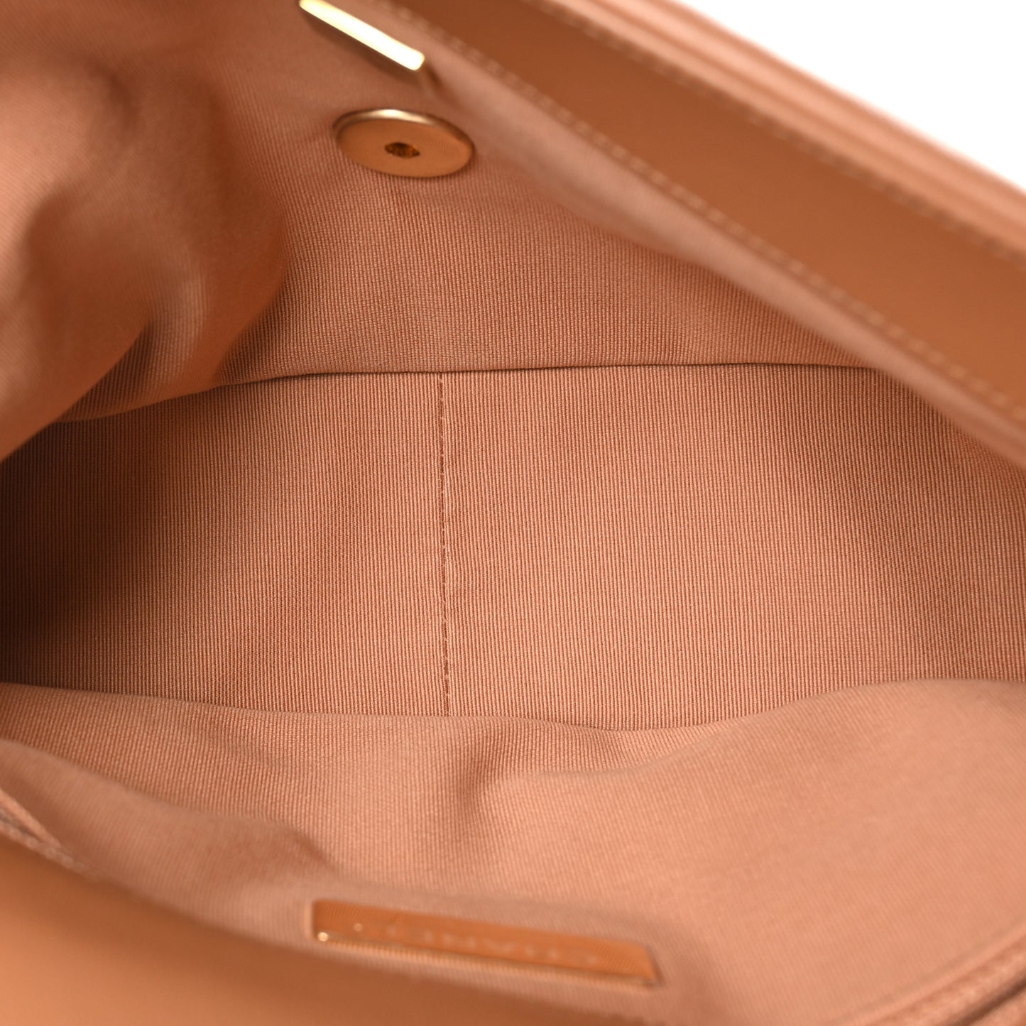 Lambskin Quilted Medium Chanel 19 Flap Brown