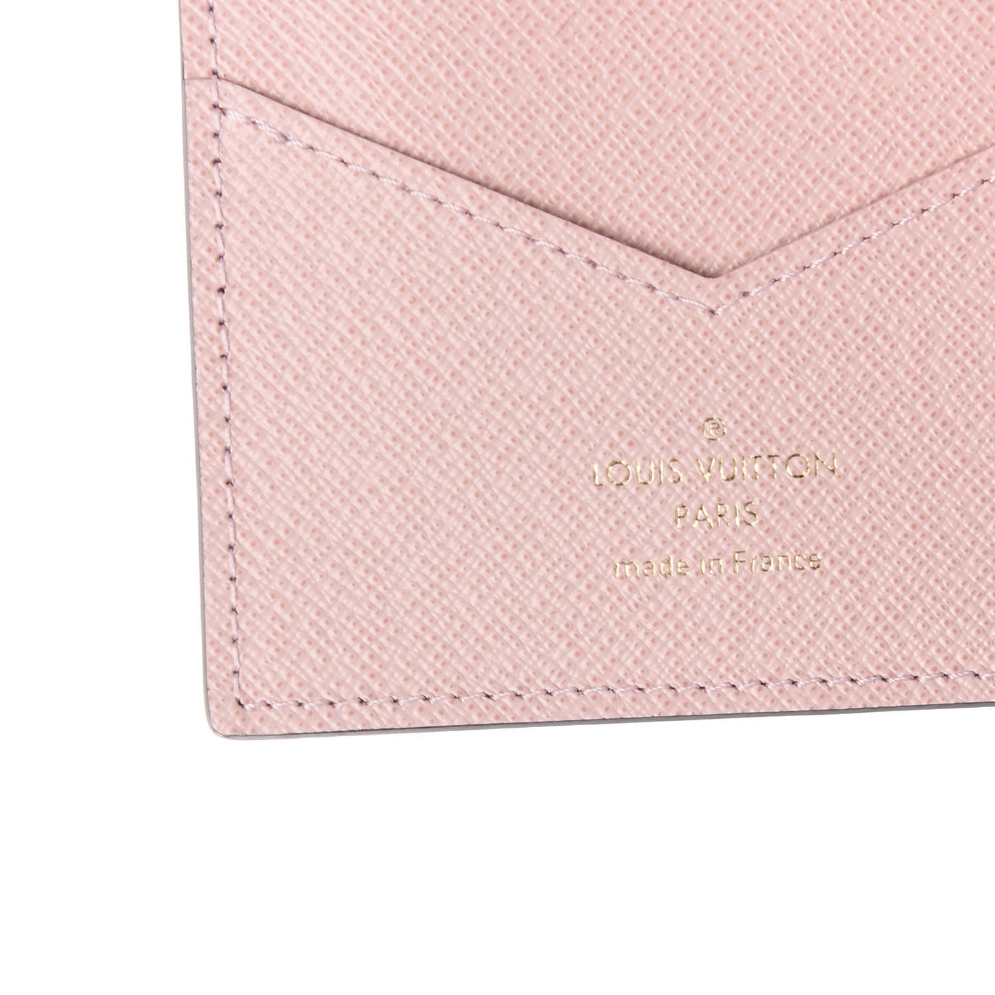 Monogram 2020 Christmas Animation Big Wheel Passport Cover Rose Ballerine
