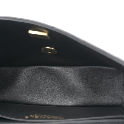 Chanel Lambskin Quilted Mini Rectangular Flap Black 5 of 12