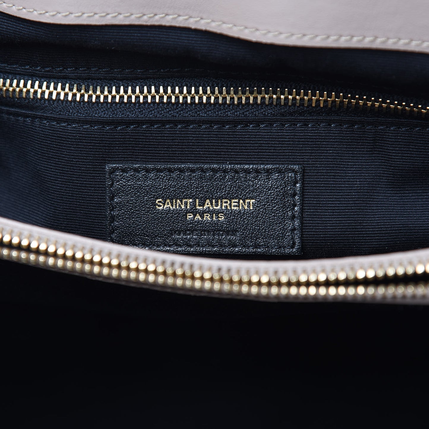 Calfskin Y Quilted Monogram Medium Loulou Chain Satchel Light Natural