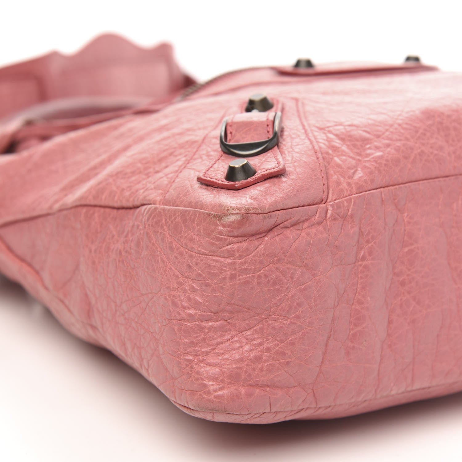 Balenciaga Agneau Classic Hardware Town Rose Bombon Raspberry 9 of 14