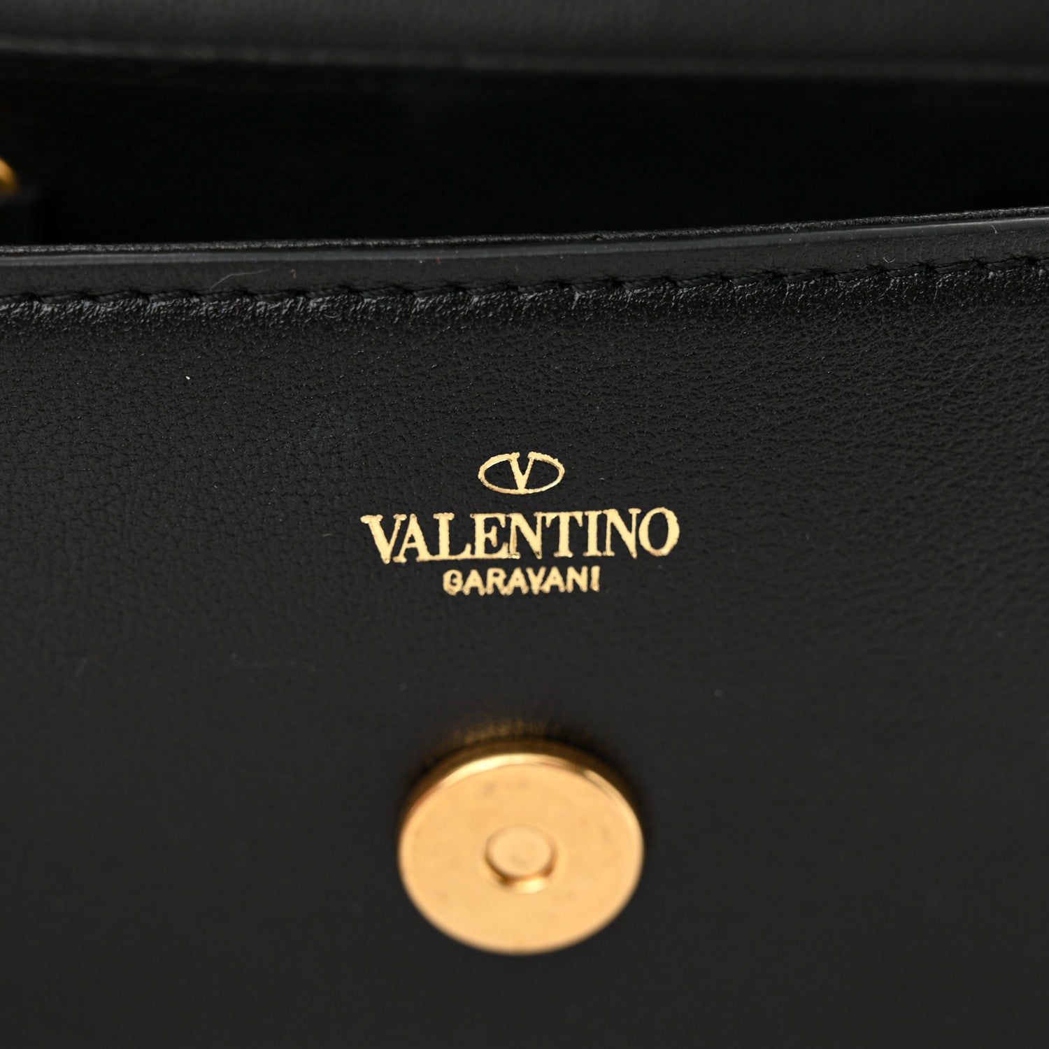 Valentino Garavani Calfskin Vlogo Chain Micro Loco Bag Black 6 of 11
