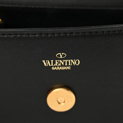 Valentino Garavani Calfskin Vlogo Chain Micro Loco Bag Black 6 of 11