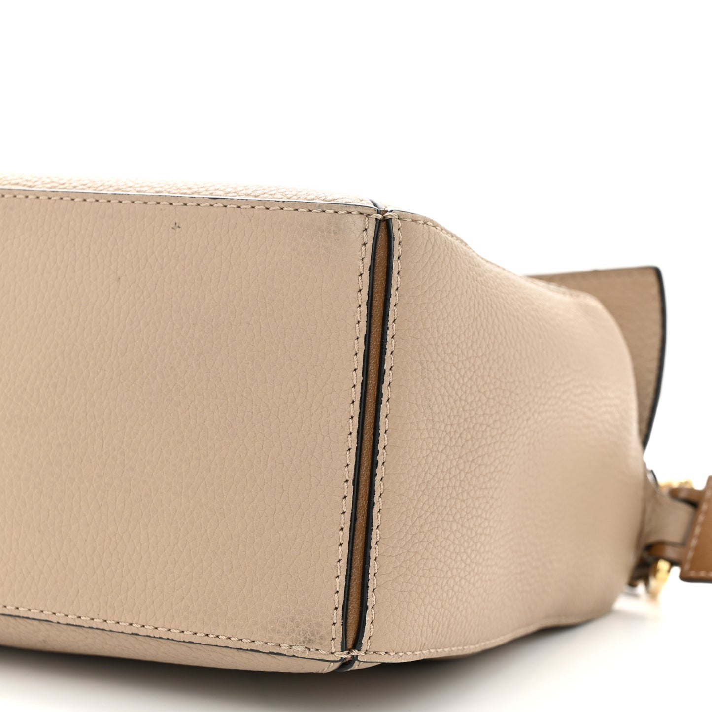 Grained Calfskin Small Puzzle Bag Sand Mink