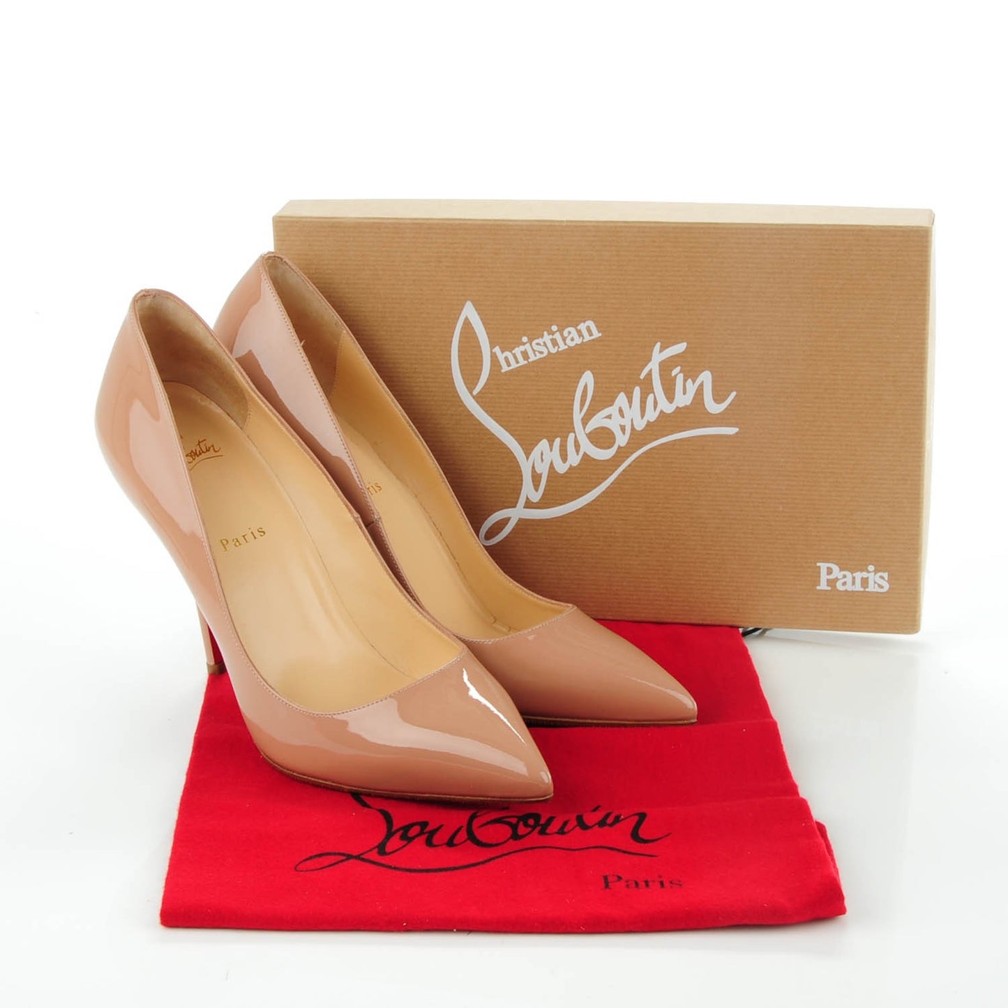Patent Batignolles 100 Pumps 41 Nude
