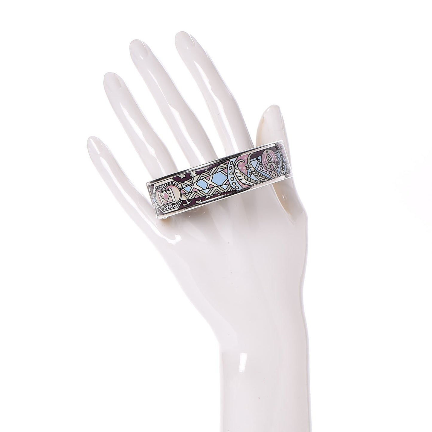 Enamel Printed Wide Bracelet 70