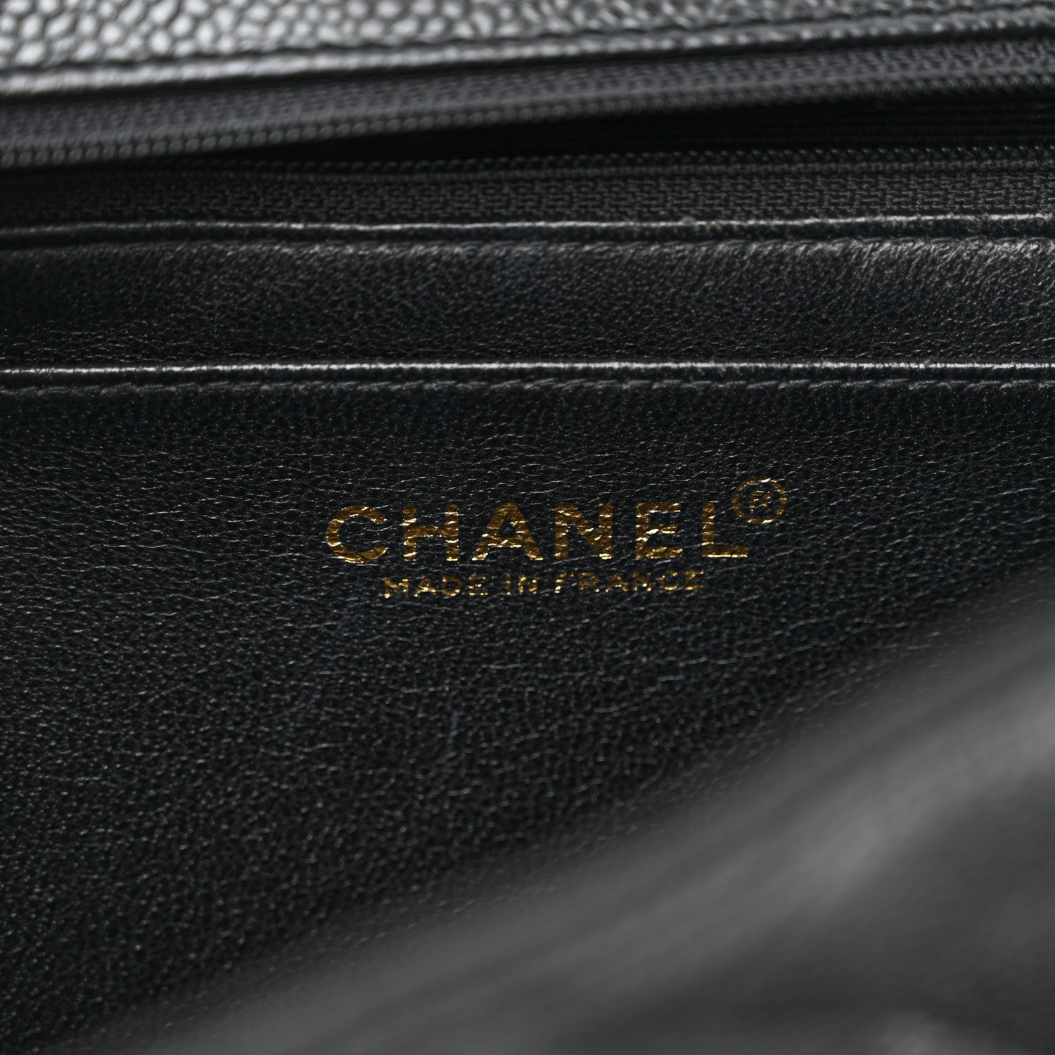 Chanel Caviar Quilted Jumbo Kelly Flap Black 6 of 16