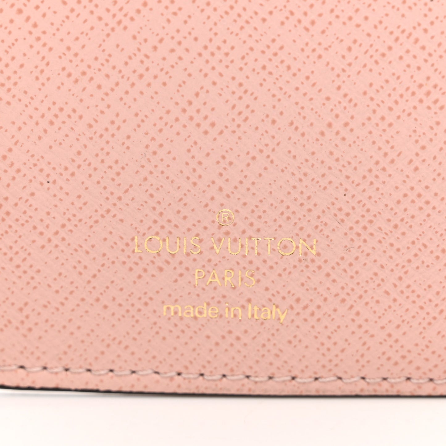Damier Ebene Victorine Wallet Rose Ballerine