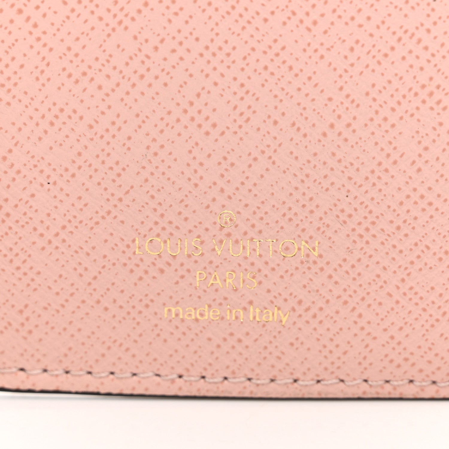 Louis Vuitton Damier Ebene Victorine Wallet Rose Ballerine 6 of 7