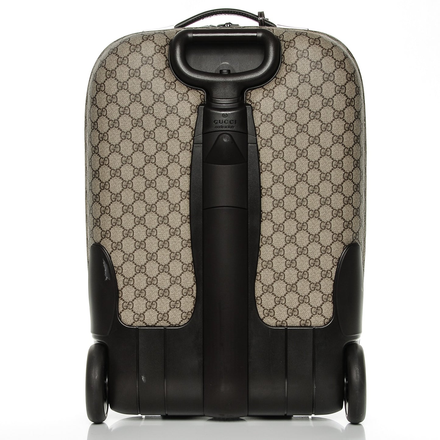 GG Plus Monogram Small Interlocking G Trolley Brown