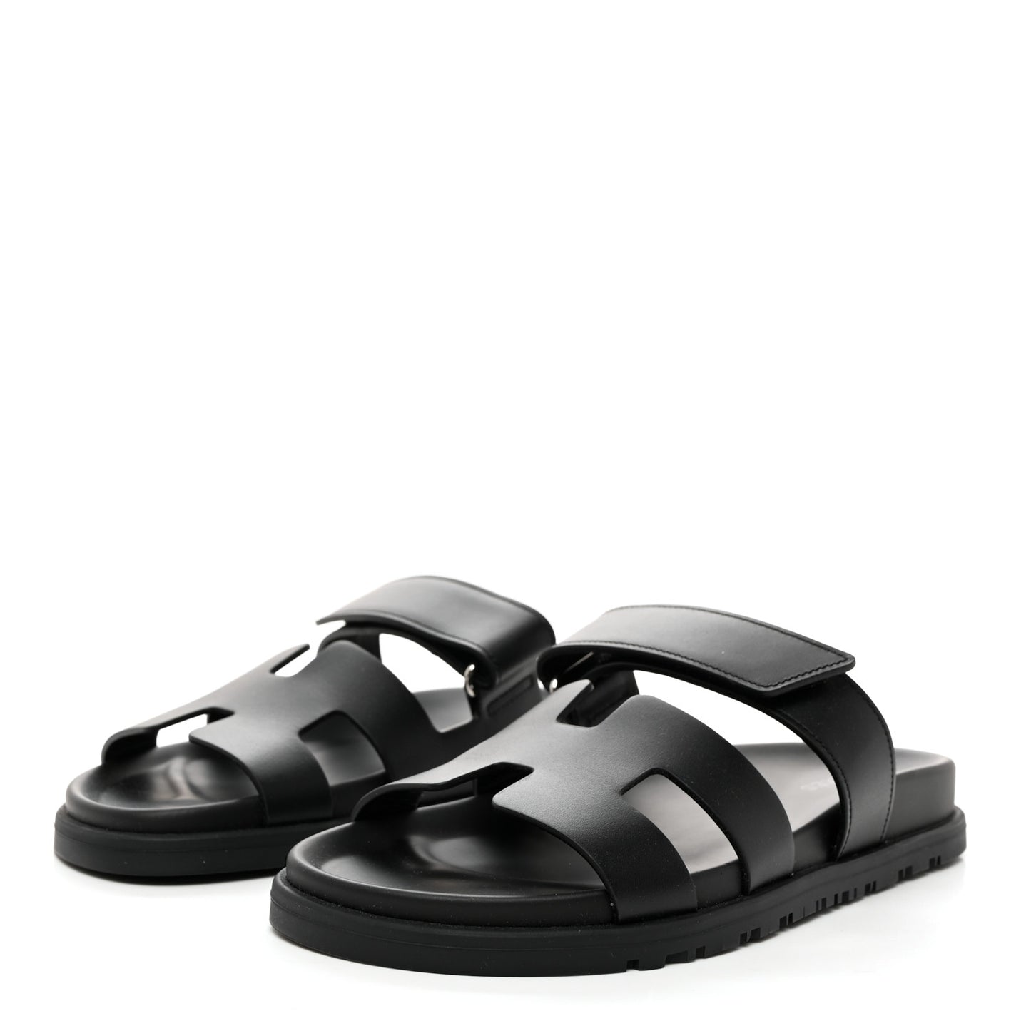 Calfskin Womens Chypre Sandals 37 Black