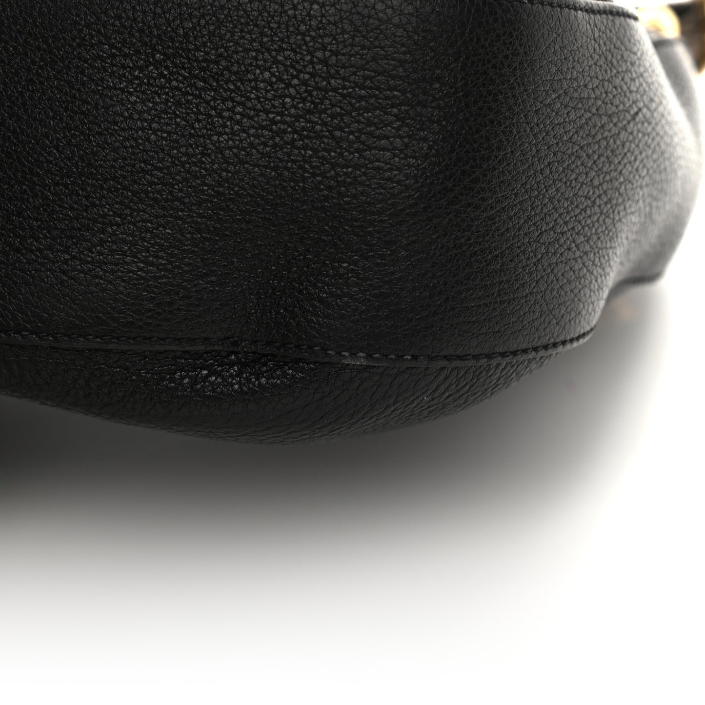 Vitello Phenix Zippered Messenger Hobo Black