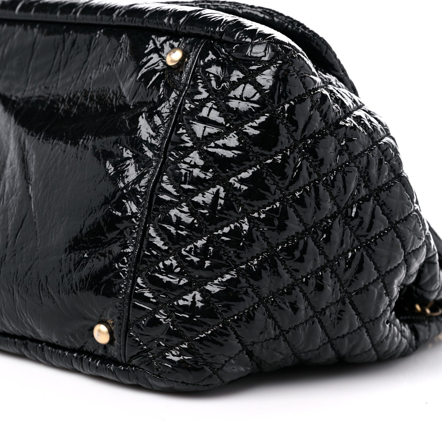 Vinyl XL Rock and Chain Flap Black