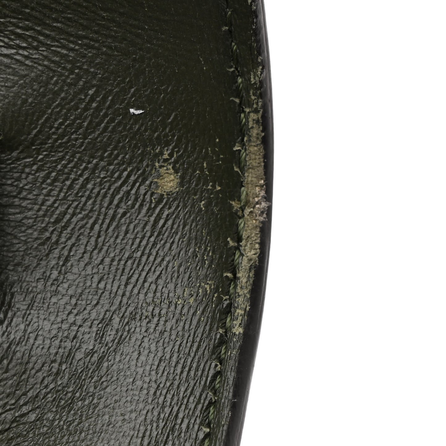 Box Calfskin Medium Classic Box Flap Bag Khaki