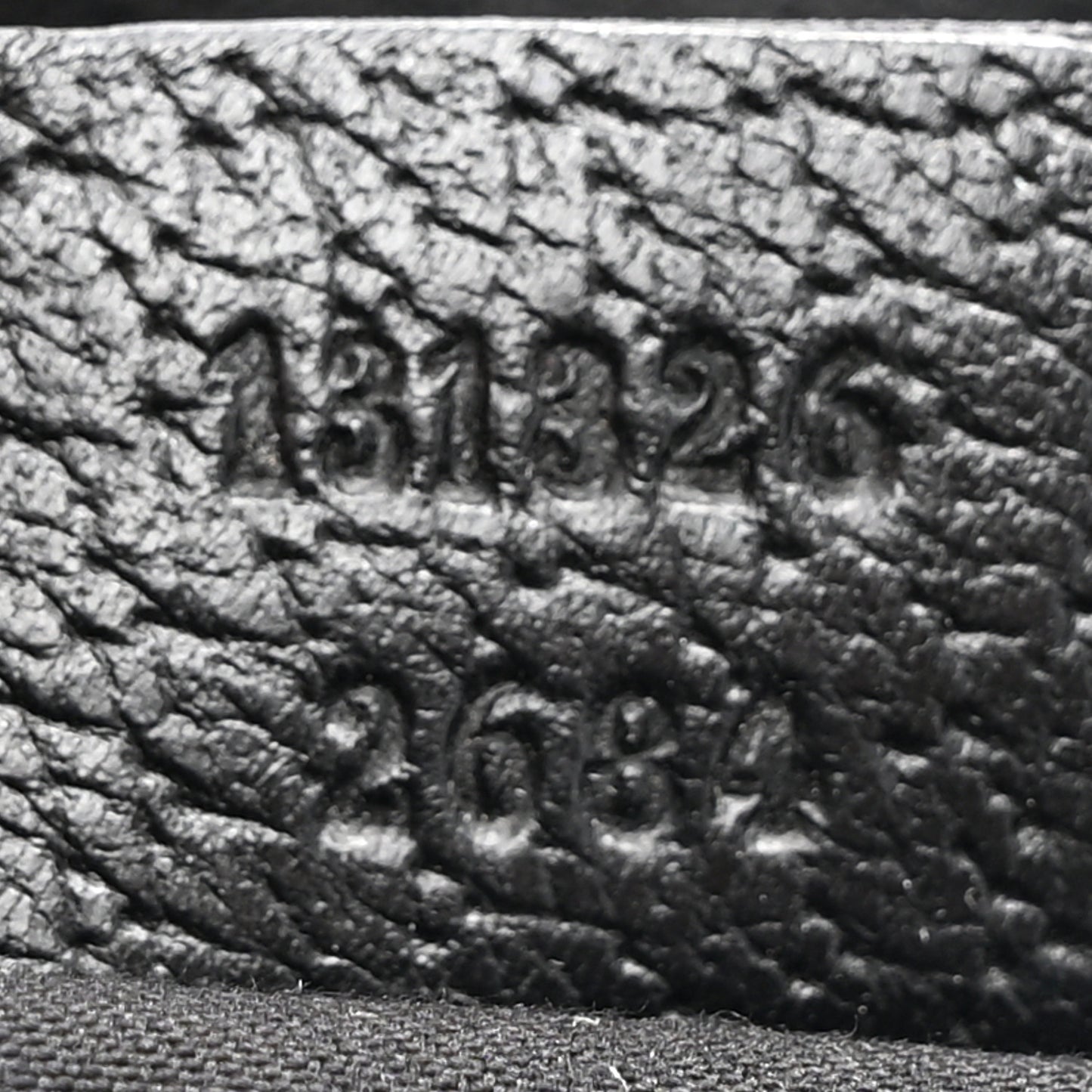 Monogram Abbey Messenger Bag Black