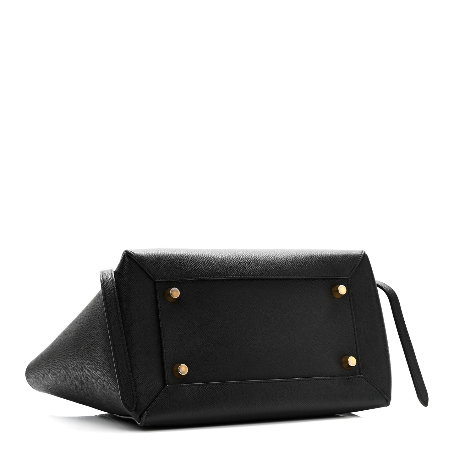 Grained Calfskin Mini Belt Bag Black
