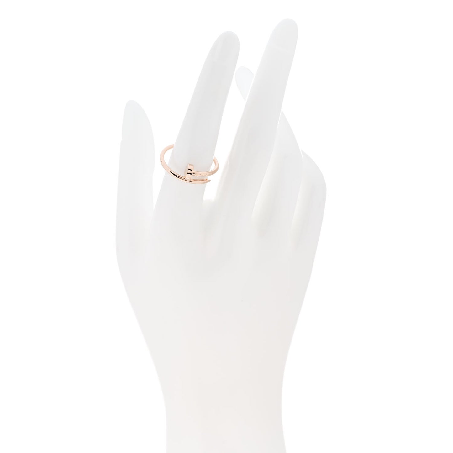 18K Pink Gold Small Juste Un Clou Ring 56 7.5
