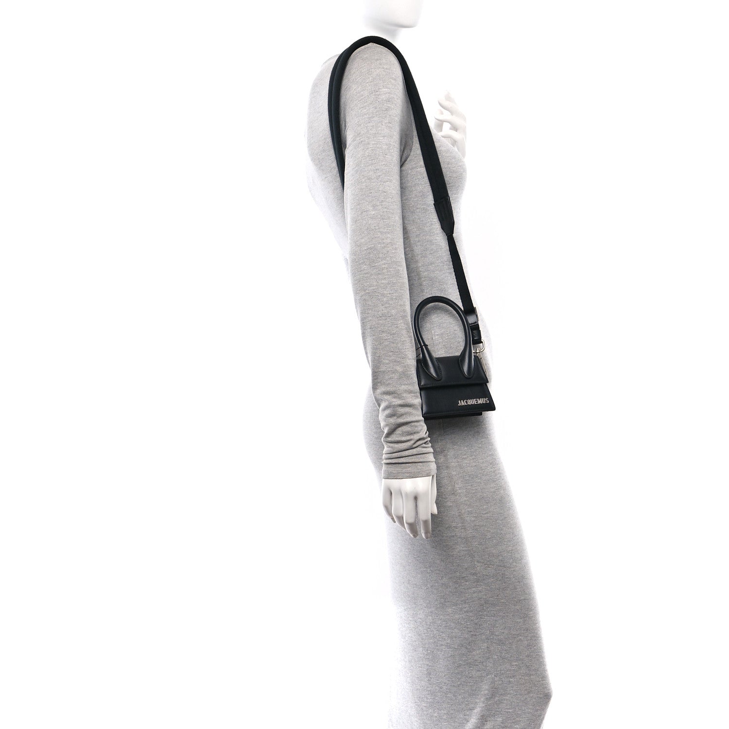 Jacquemus Smooth Calfskin Le Chiquito Homme Black 2 of 9