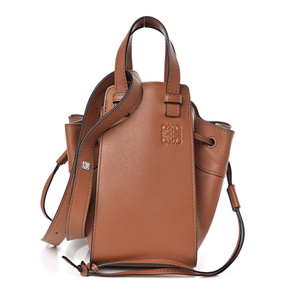Loewe Calfskin Mini Hammock Shoulder Bag Tan 1 of 9