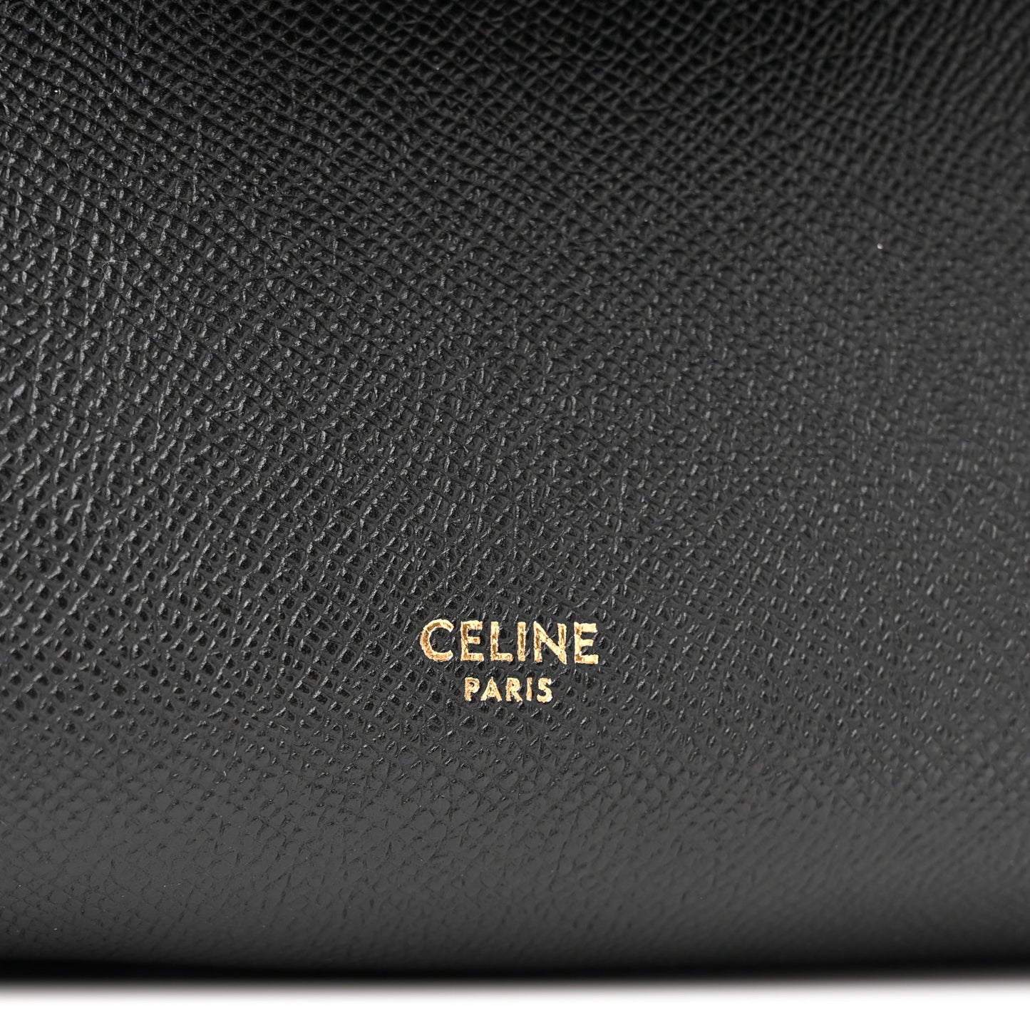Grained Calfskin Nano Belt Bag Black