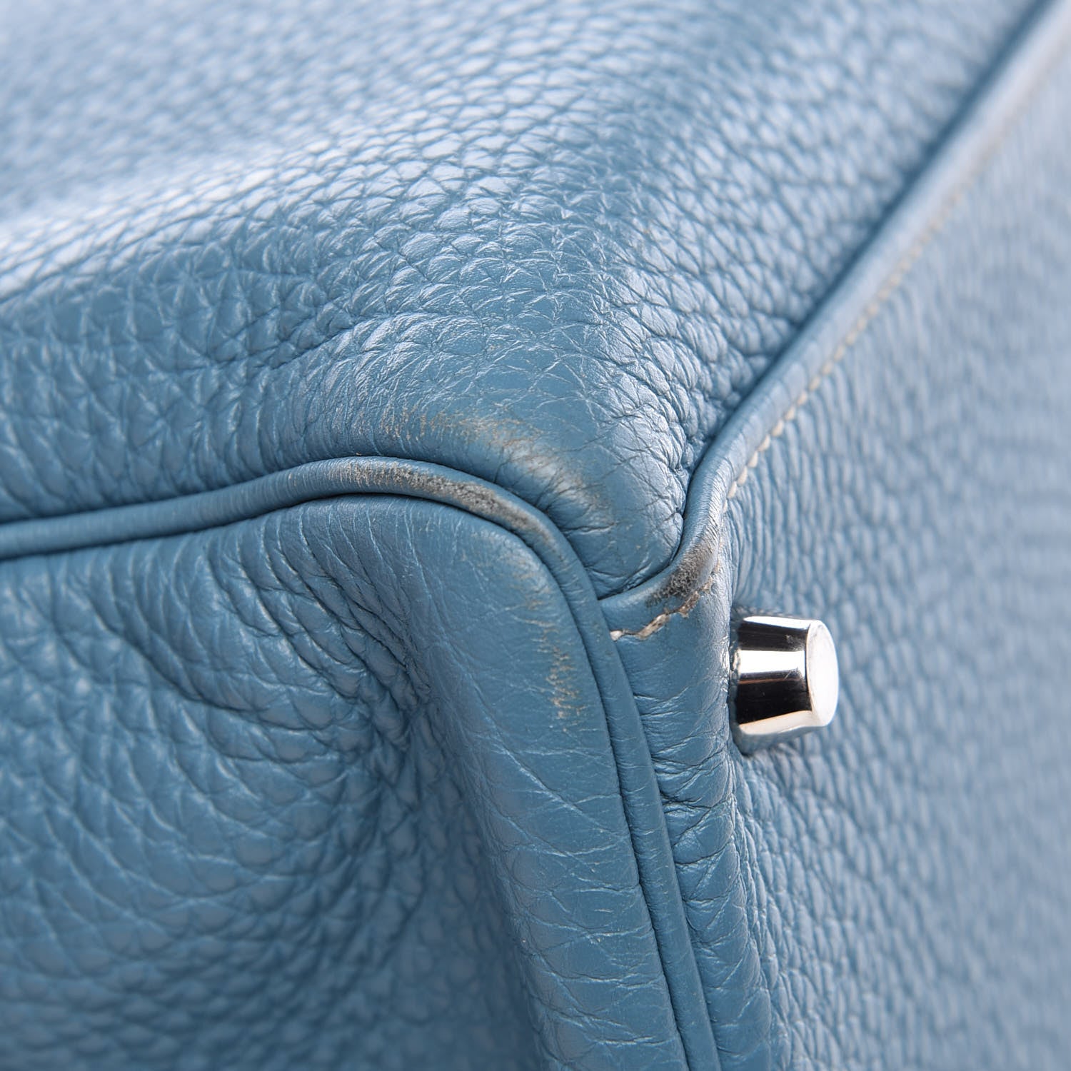 Hermes Togo Kelly Retourne 35 Blue Jean 37 of 41