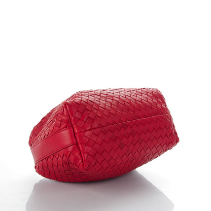 Bottega Veneta Nappa Intrecciato Large Cosmetic Case Carmino 4 of 8
