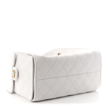 Chanel Caviar Quilted Small Chanel 25 Handbag White White 4 of 11