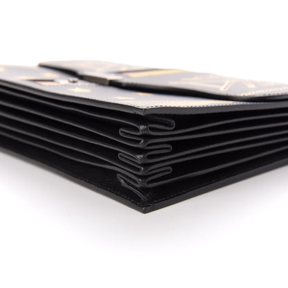 Gucci Calfskin Star Portfolio Bag Black 2 of 11